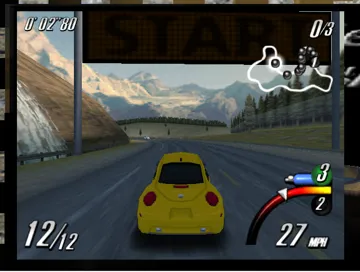 Top Gear Overdrive (Europe) screen shot game playing